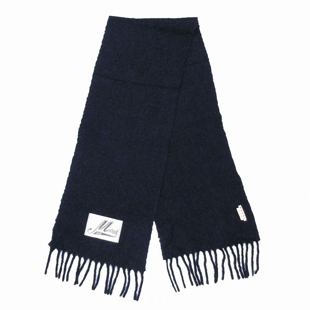 marni マルニ アルパカ ストール マフラー MARNI (マルニ) アルパカ モヘア ストライプ マフラー