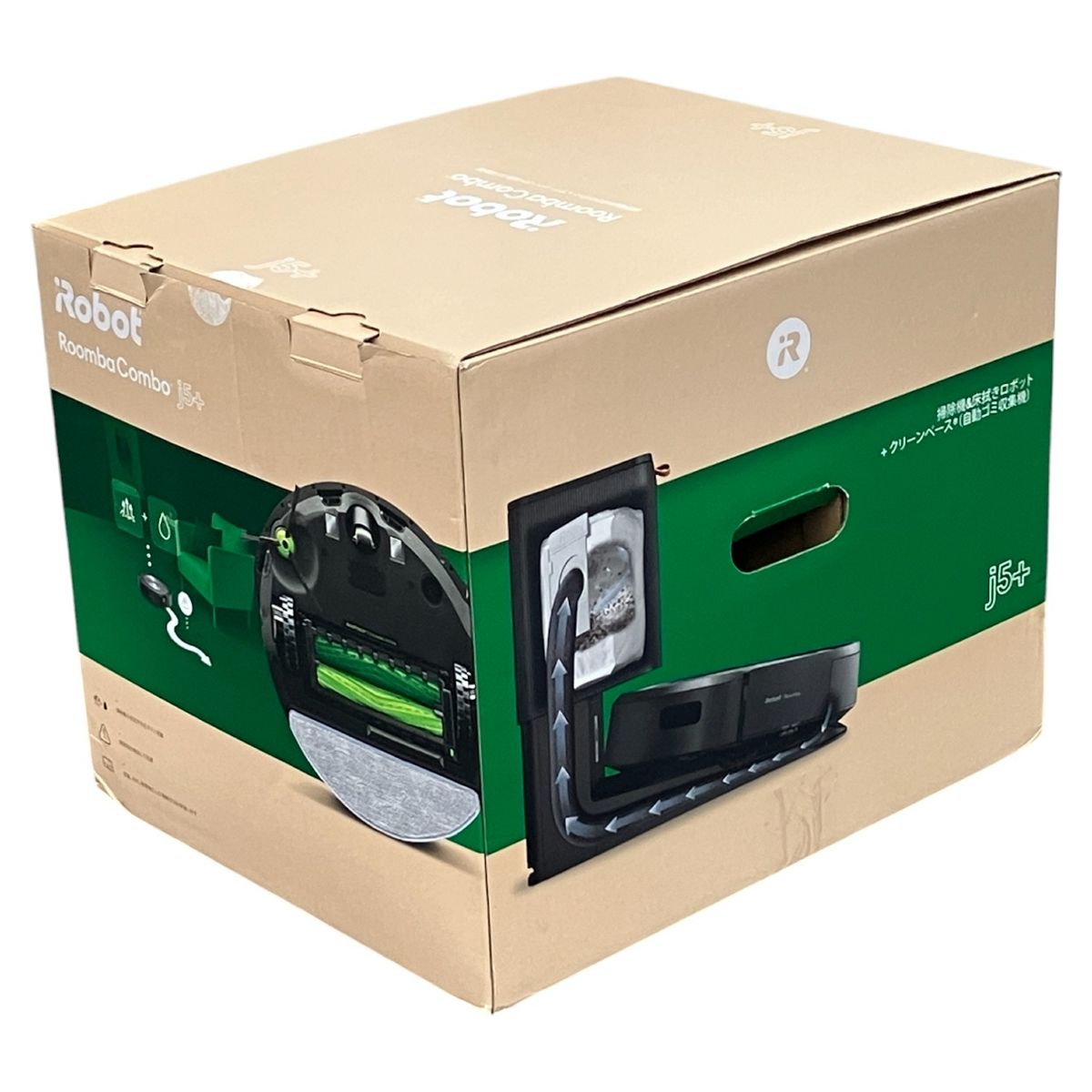 iRobot ルンバ コンボ j5+ j557860 ロボット掃除機 家電 中古 美