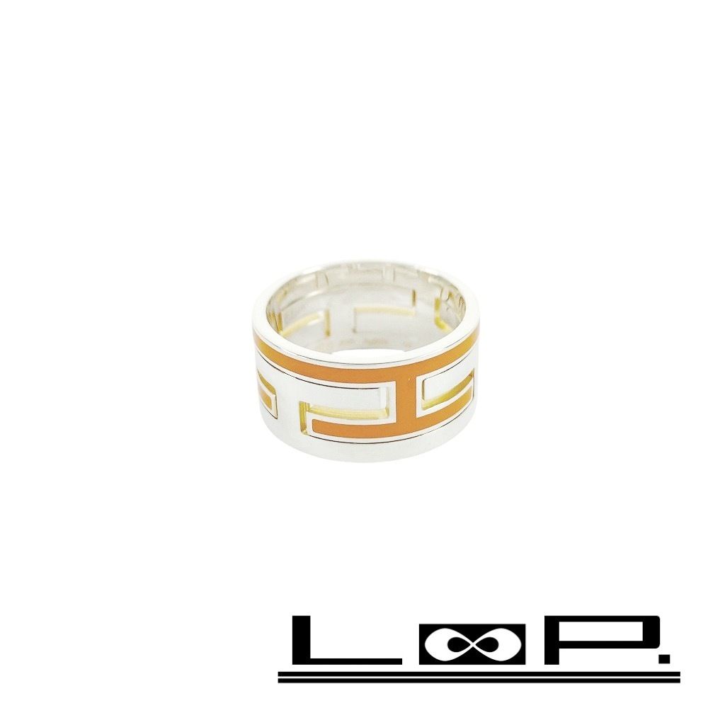 □新同□磨き済□ エルメス ムーブアッシュ リング 指輪 アクセサリー