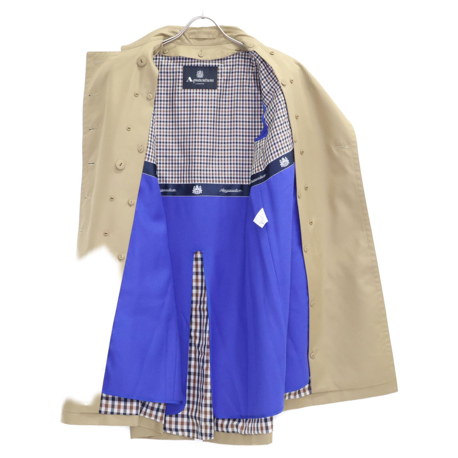 Aquascutum アクアスキュータム 5007450001‐83 ﾍﾞｰｼﾞｭ ﾄﾚﾝﾁｺｰﾄ 6  