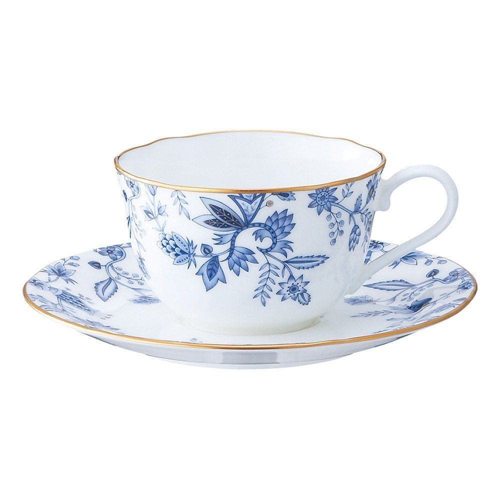 【新着商品】カップ & ソーサー ( ノリタケ コーヒー ティー 兼用) 220cc Noritake ブルーソレンティーノ ボーンチャイナ T59387A/4562