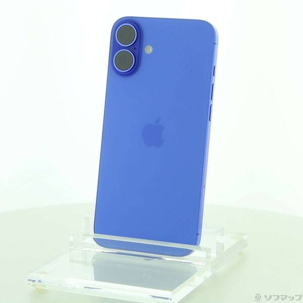 iPhone16 Plus 本体 128gb SIMフリー 美品 ウルトラマリン 中古品〕 iPhone16 Plus 128GB ウルトラマリン MXVE3J／A SIM
