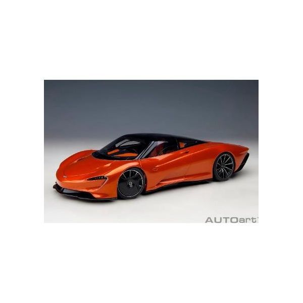 【新品・7営業日以内発送】ゲートウェイ・オートアート・ジャパン 674110760880 76088 1／18 マクラーレン スピードテール メタリック・オレンジ【沖縄離島販売不可】