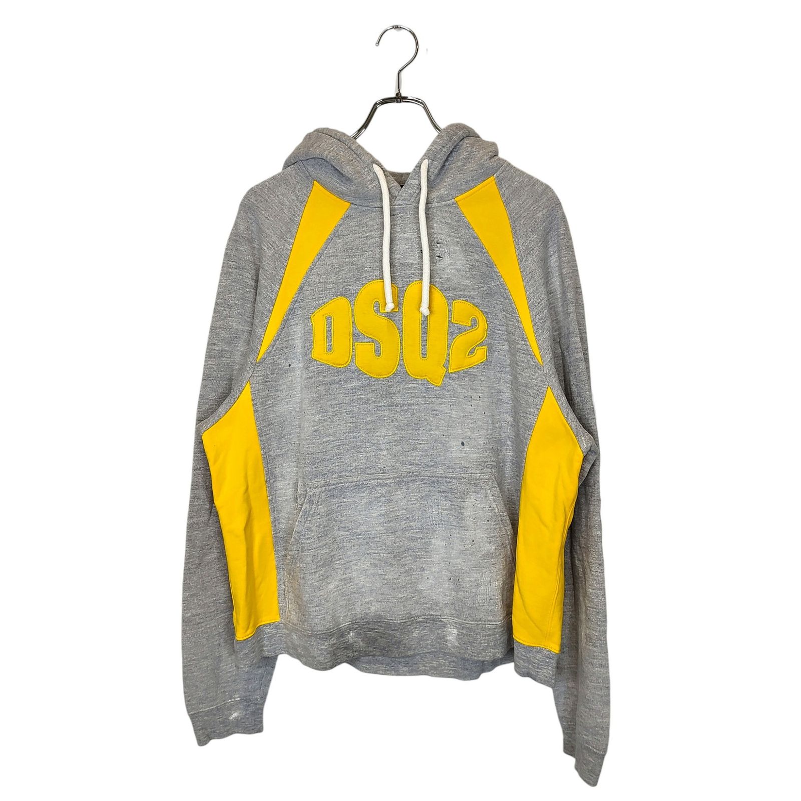 DSQUARED2 ディースクエアード 23AW MUSCLE HOODIE ダメージ加工 プル