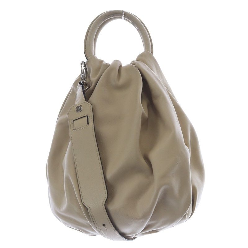 LOEWE ロエベ バウンス バッグ ハンドバッグ ショルダー くすみブルー