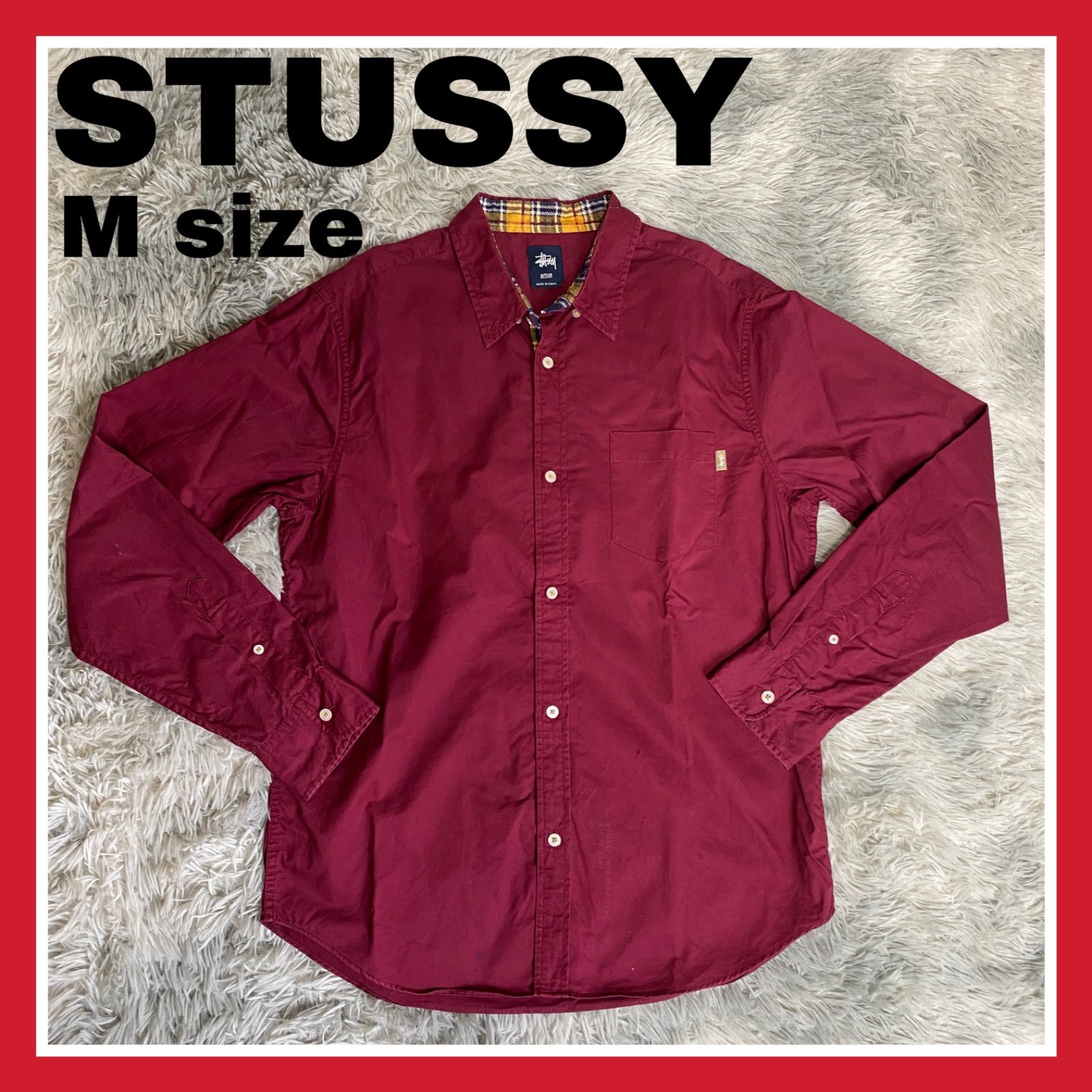 Stussy ボタンダウンシャツ L stussy ボタンダウンシャツLサイズ STUSSY ステューシー/メンズ