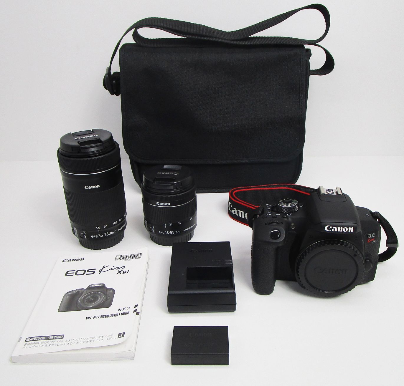 Canon EOS kiss x9i レンズ バッテリーセット Canon EOS kiss x9i レンズ バッテリーセット
