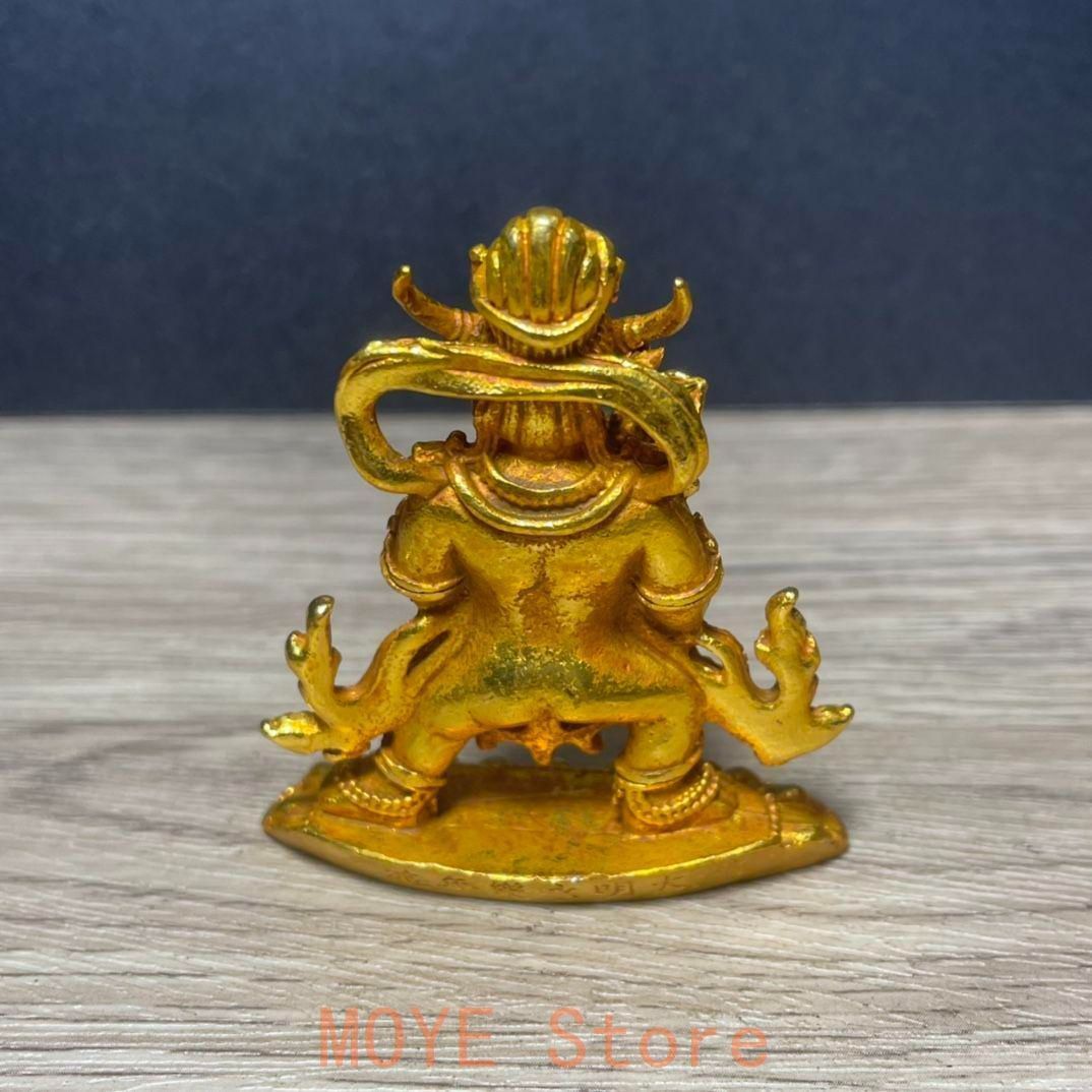 美術品・アンティーク・コレクション 銅製 大力牛魔王 供養 鎮宅 辟邪