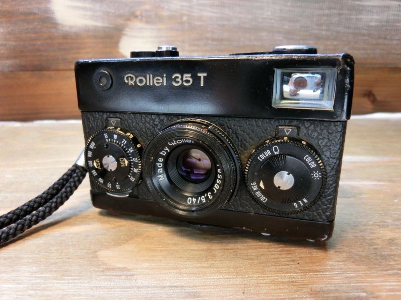 7323 Rollei 35T 露出計OK ブラック シンガポール製