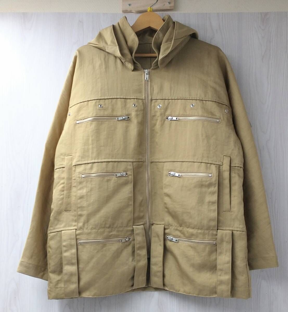 PHINGERIN フィンガリン PD-222-JK-041 22AW Moving Jacket ナイロン ジャケット サイズS ベージュ -  メルカリ