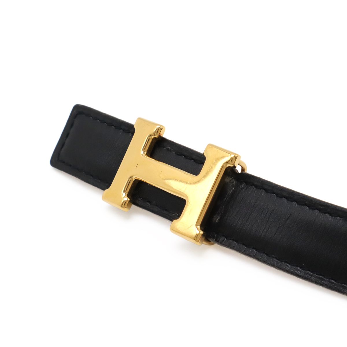 HERMES エルメス ミニH Hベルト Hバックル リバーシブル レザー
