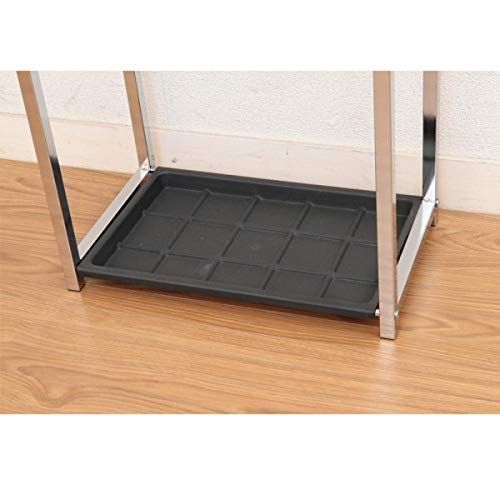 特価商品】83708 オフィス用 クロム 15本 幅48cm 大 傘立て 不二貿易