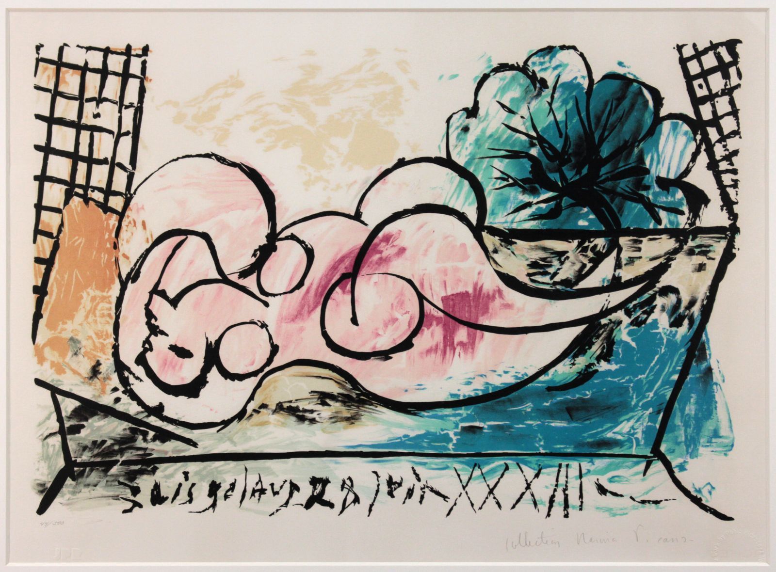 版画　リトグラフ？　パブロ.ピカソ　裸婦　復刻版　挿し箱付 版画 リトグラフ？ パブロ.ピカソ 裸婦 復刻版 挿し箱付 - メルカリ