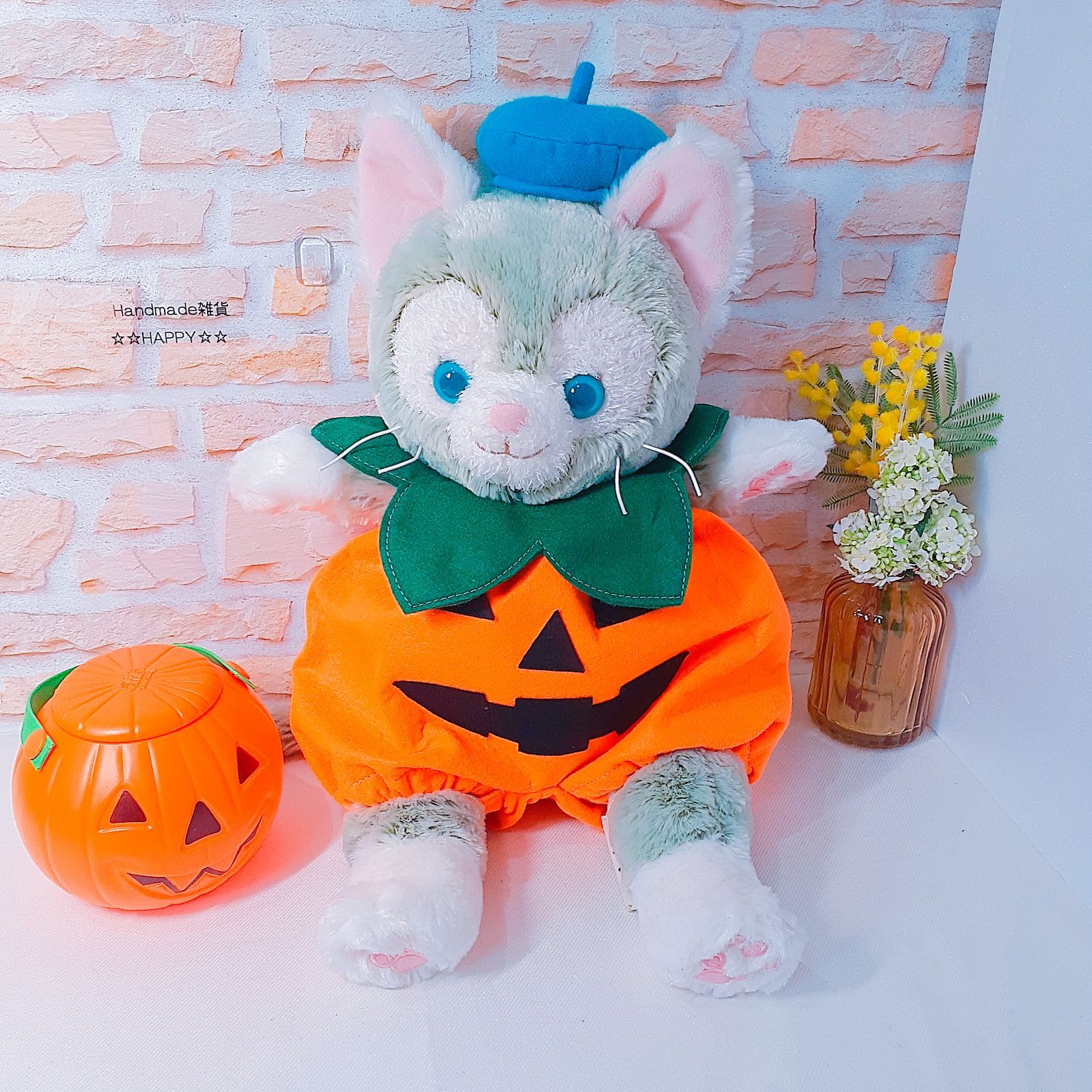 ぬいぐるみコスチューム☆ジェラトーニ☆ダッフィーフレンズ☆ハロウィン仮装☆仮装コスチューム☆かぼちゃパンツ☆ディズニーイベント☆仮装☆推し活 -  メルカリ