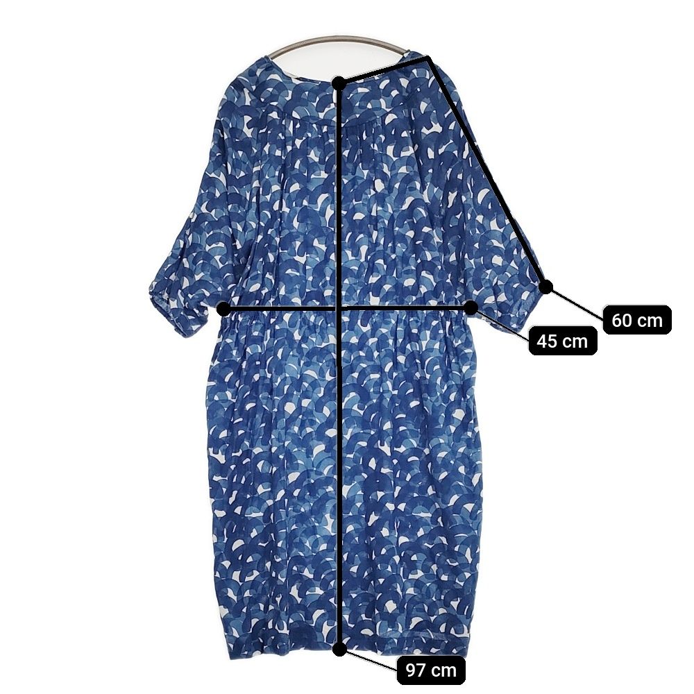 mina perhonen aalto コットン ss3069 サイズ38 ワンピース