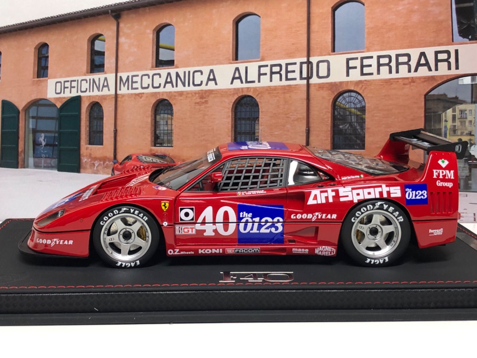 最新号掲載アイテム 絶版 BBR Ferrari F40 Kroymans Apple 1992