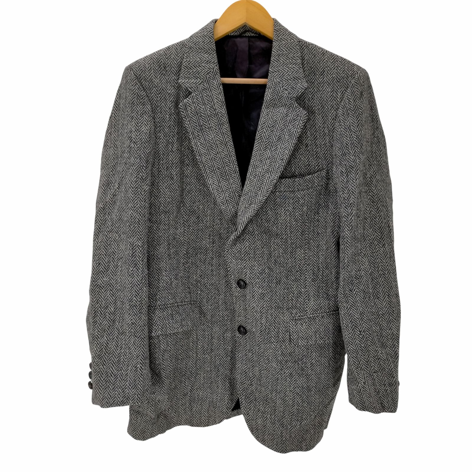 ハリスツイード Harris Tweed エルボーパッチ ウールツイード
