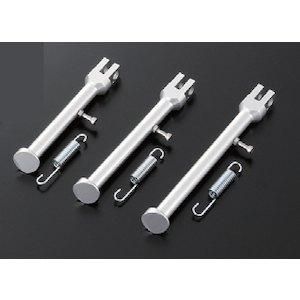 【新品・4営業日で発送】SHIFT UP ﾓﾝｷ- ﾋﾞﾚｯﾄｻｲﾄﾞ ｽﾀﾝﾄﾞfor 8ｲﾝﾁ (SILVER)　(205439-03)