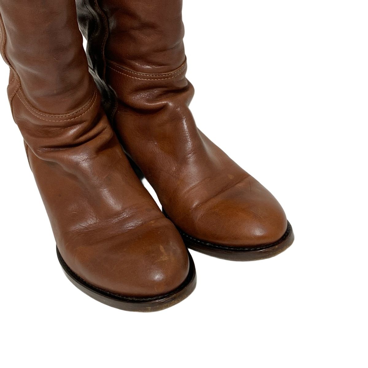 BUTTERO(ブッテロ) ロングブーツ 36 1/2 レディース - ダークブラウン 