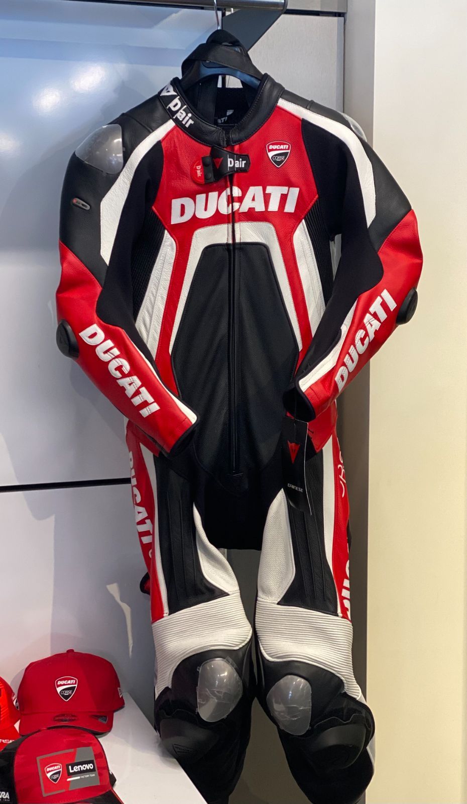 Ducati | ドゥカティ純正 Corse D-air C2 - レーシングスーツ エアバッグシステム サイズ 48 定価¥473 000-