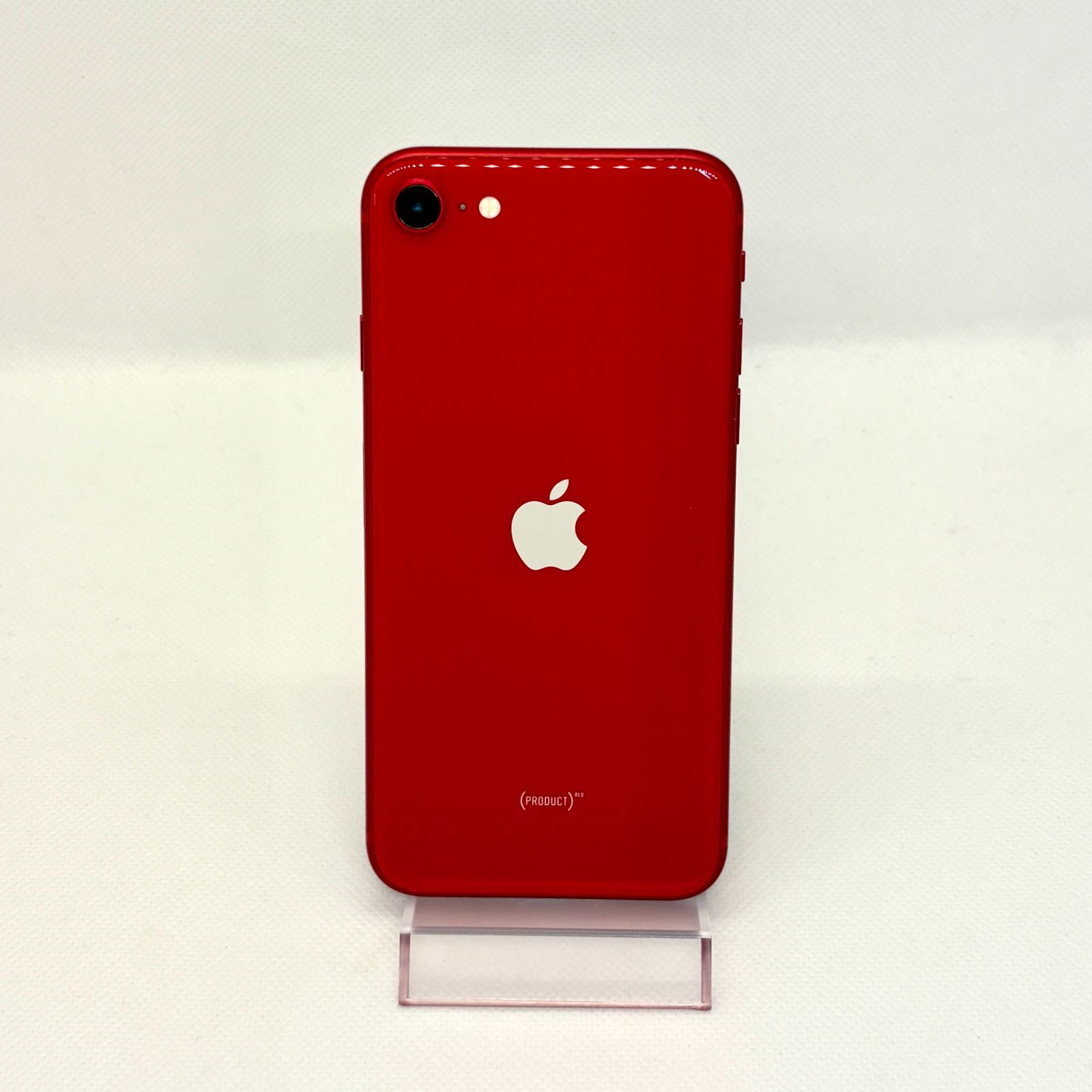 美品】【純正バッテリー80%】 iPhone SE2 128GB レッド 6503 SIMフリー 