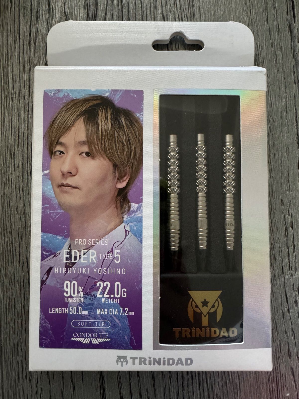トリニダードプロ Eder Type5 エデル タイプ5 2BA 吉野洋幸選手 ダーツ > ソフトダーツ > ブランド【タ行】 > トリニダード