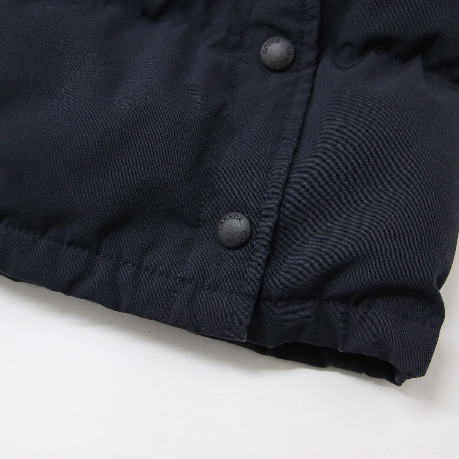 CANADA GOOSE カナダグース ダウン コート ロング ブラック 黒 M 