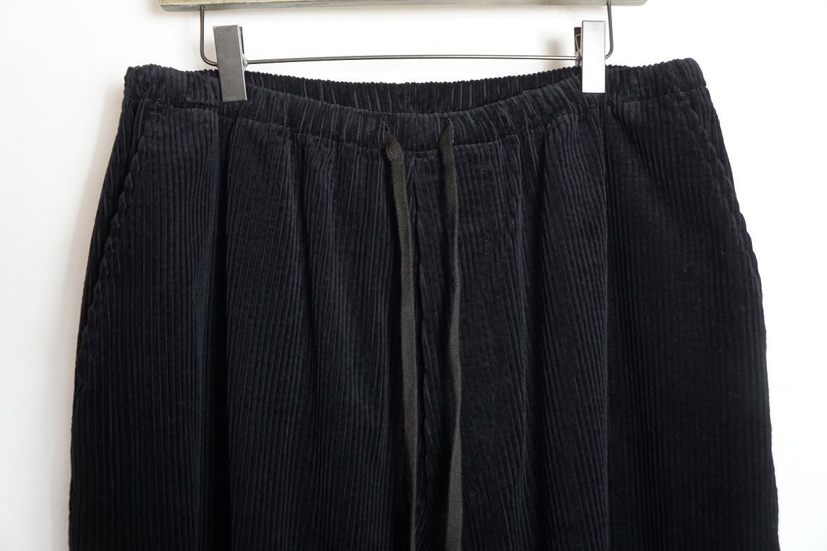 新品 正規 25AW COMOLI コモリ コーデュロイ ドローストリング パンツ