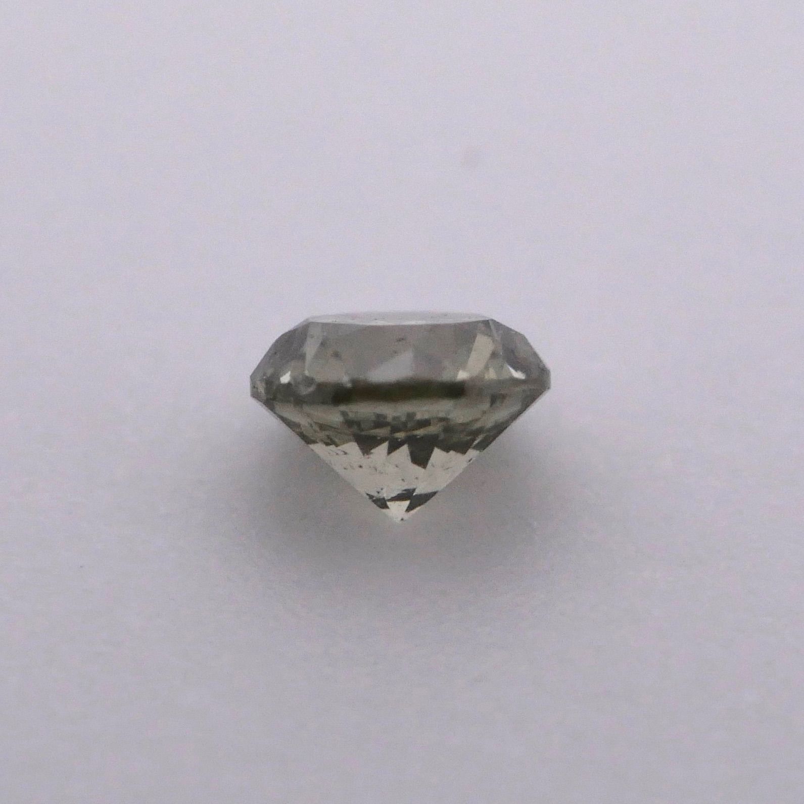 カメレオン】0.058ct 天然グリーンダイヤモンドルース FGYG CGLソ付  
