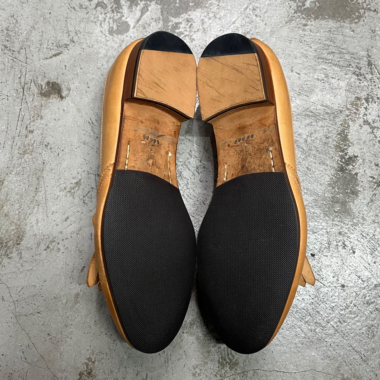Hender Scheme レザー タッセル ローファー スリッポン 革靴 エンダー 