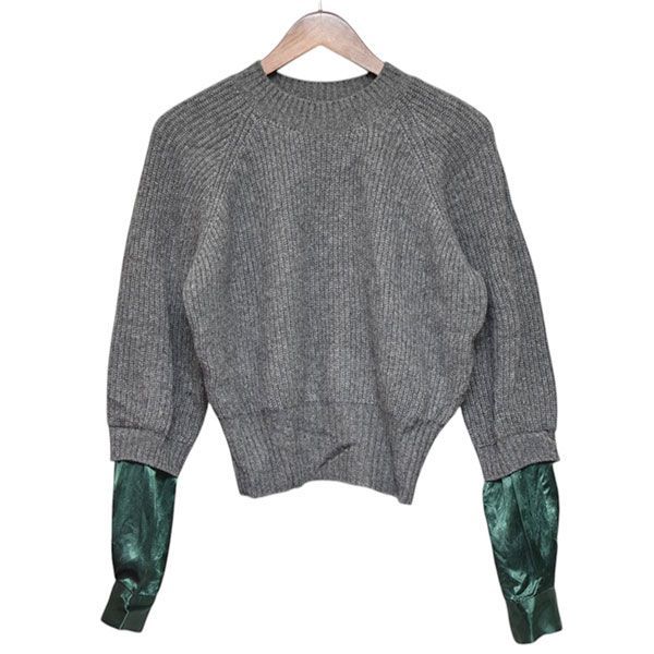 アンダーカバー UNDERCOVER 2023AW　SHIRTS LAYERED SWEATER　シャツレイヤードニットセーター　UP2C1908 グ UNDERCOVER アンダーカバー 2023AW SHIRTS LAYERED SWEATER