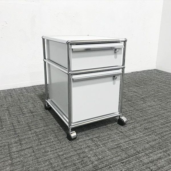 インサイドワゴン 2段 USMハラー USM Hallaer グレー