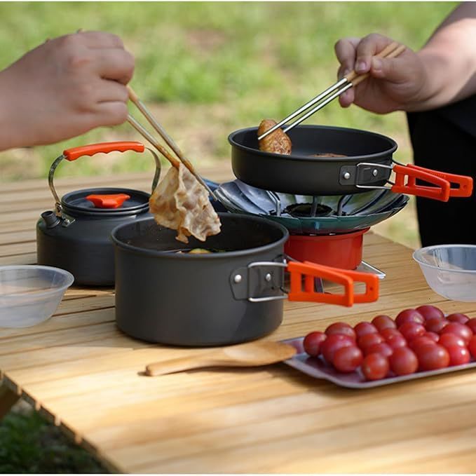キャンプ用品 ソロキャンプ 鍋 クッカーセット ソロ キャンプ用品 鍋