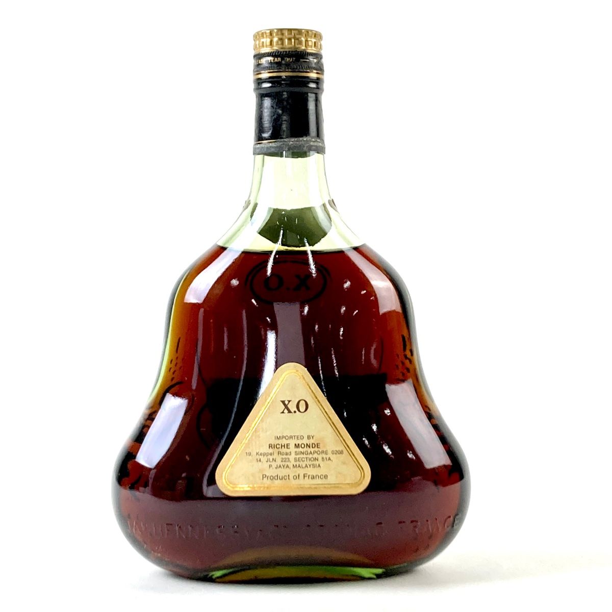 ヘネシー Hennessy XO 金キャップ グリーンボトル 700ml ブランデー コニャック 【古酒】 - メルカリ