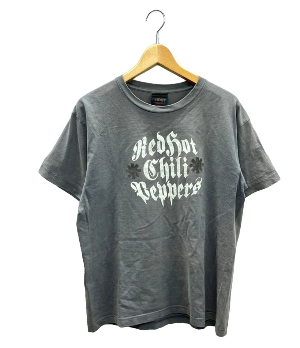 シュート クルーネック半袖Tシャツ バンドTシャツ RED HOT CHILI PEPPERS レッチリ メンズ SIZE L SHOOT