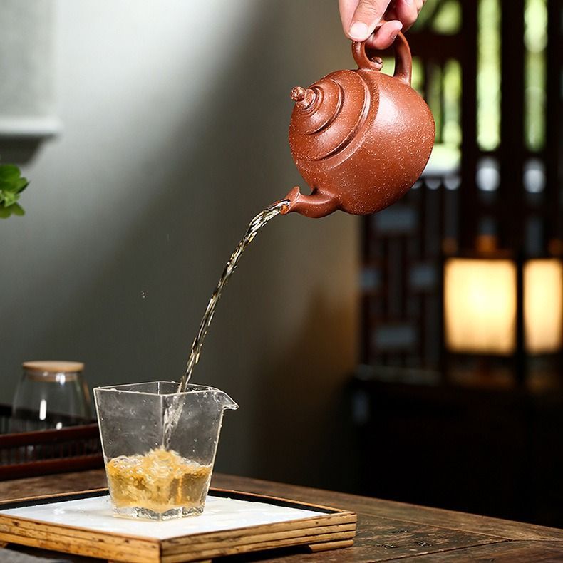 茶壷 急須 紫砂壺 ティーポット 常滑焼 紫砂茶器 唐物紫泥急須 紫砂壺