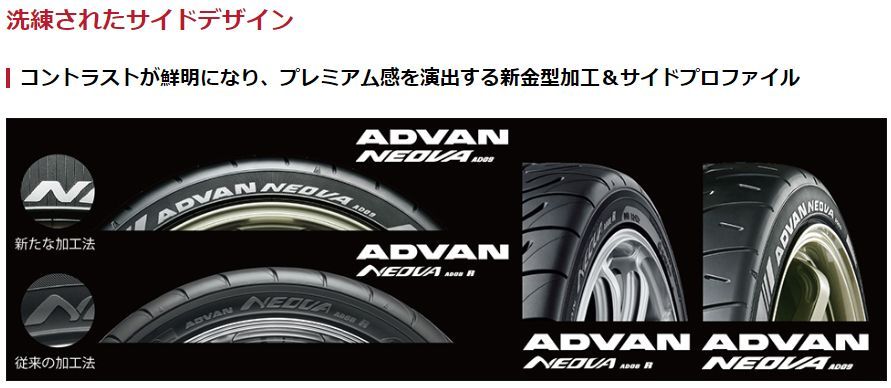 YOKOHAMA ADVAN NEOVA AD09 245/35R20 95W | タイヤの通販 販売と交換/交換予約のTIREHOOD - タイヤ