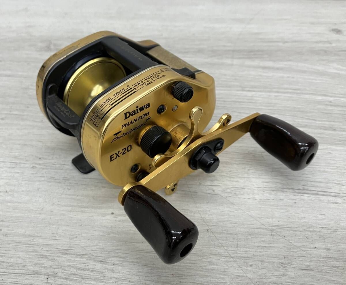 Daiwa　PHANTOM　EX-20 MAGSERVO　ゴールド　右巻き 幻のダイワファントムEX-20を遂に手に入れた！ | Bassou.net