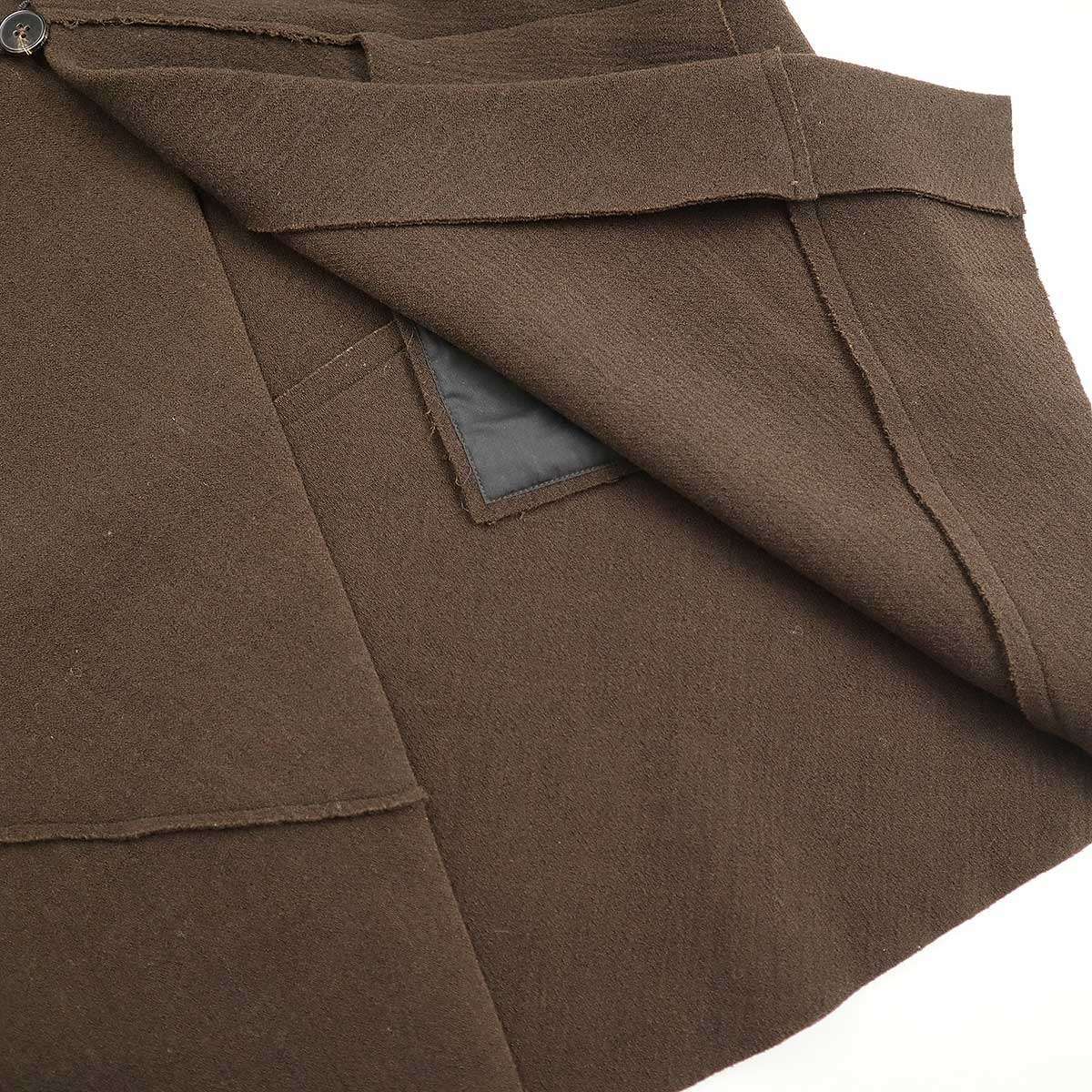 m.a+ エムエークロス ウールコート m.a＋ エムエークロス SPIRAL BODY UNLINED COAT ウール