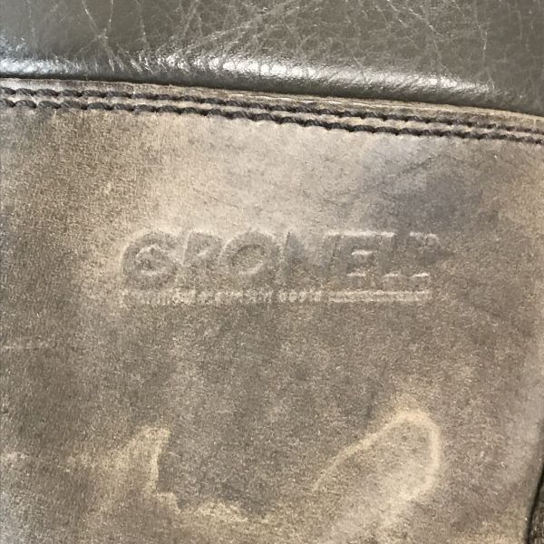 限定一品 GRONELL|グローネル 防水|ミドル丈|本革|トレッキング|マウンテンブーツ 25.5-26.0-26.5cm程度|茶|BROWN アウトドア|登山|ビブラムソール|Shoes bWB89-1 最大88% OFF!