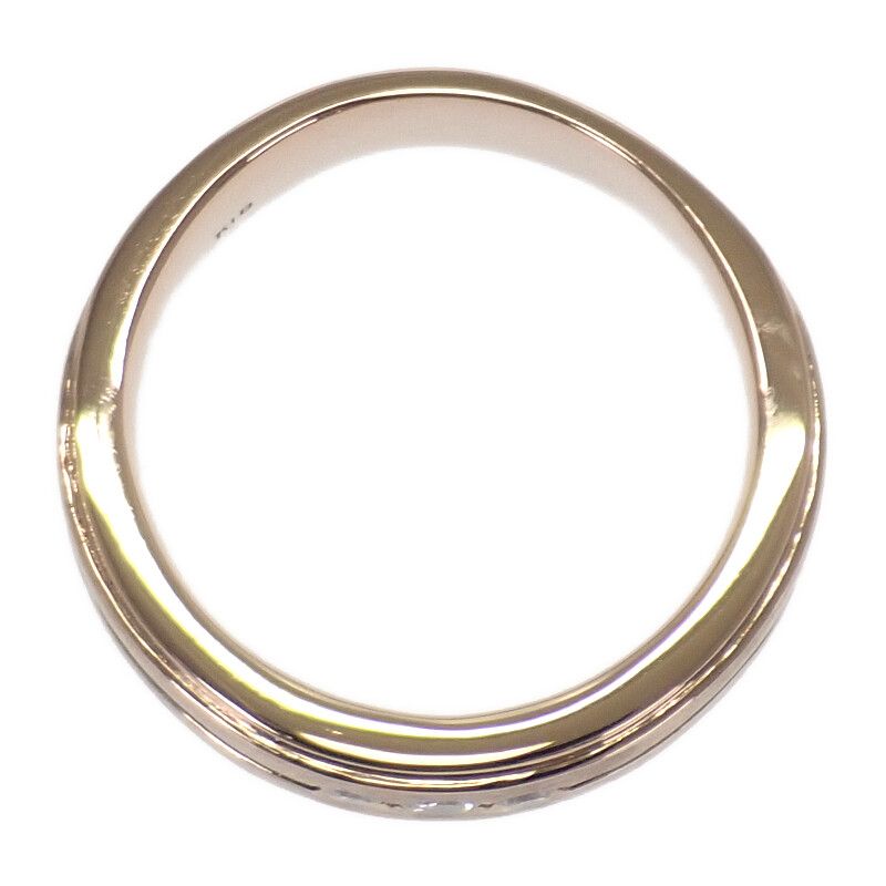 デザインジュエリー 3PD 18号 リング K18PG ピンクゴールド ダイヤモンド メンズ レディース Aランク WWW_SHINETEETH_COM