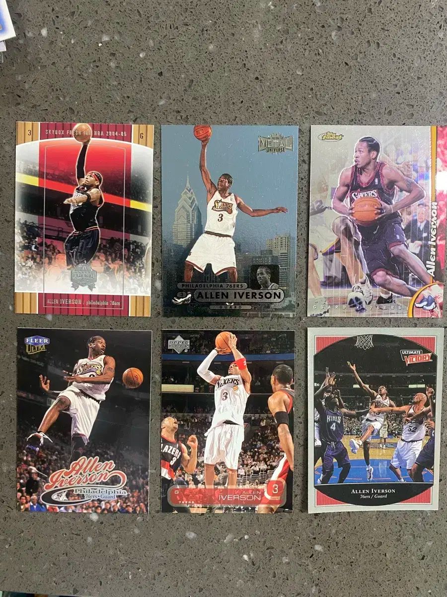 アレン アイバーソン バスケ カード 27 腸（2017-18 Immaculate  