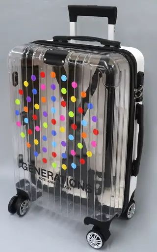 GENERATIONS エンタメくじ ラスト賞 クリアキャリーバッグ Amazon | GENERATIONS エンタメくじ ラスト賞 クリアキャリー