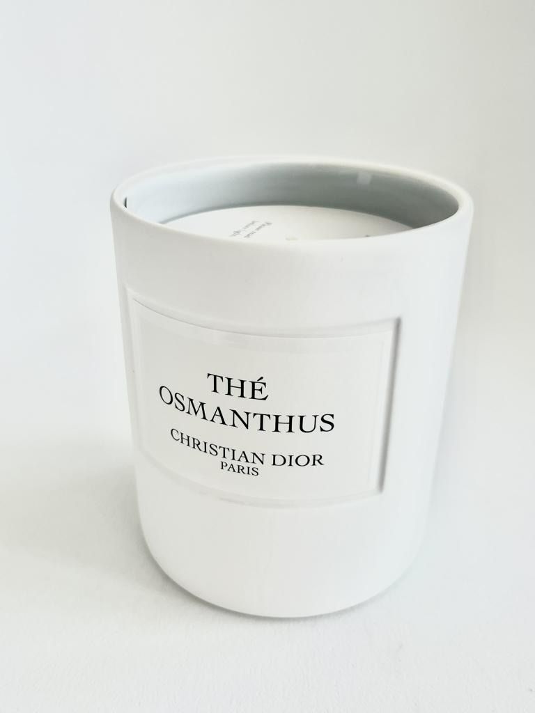 ディオール テ オスマンサス キャンドル 試してみた】Dior メゾン