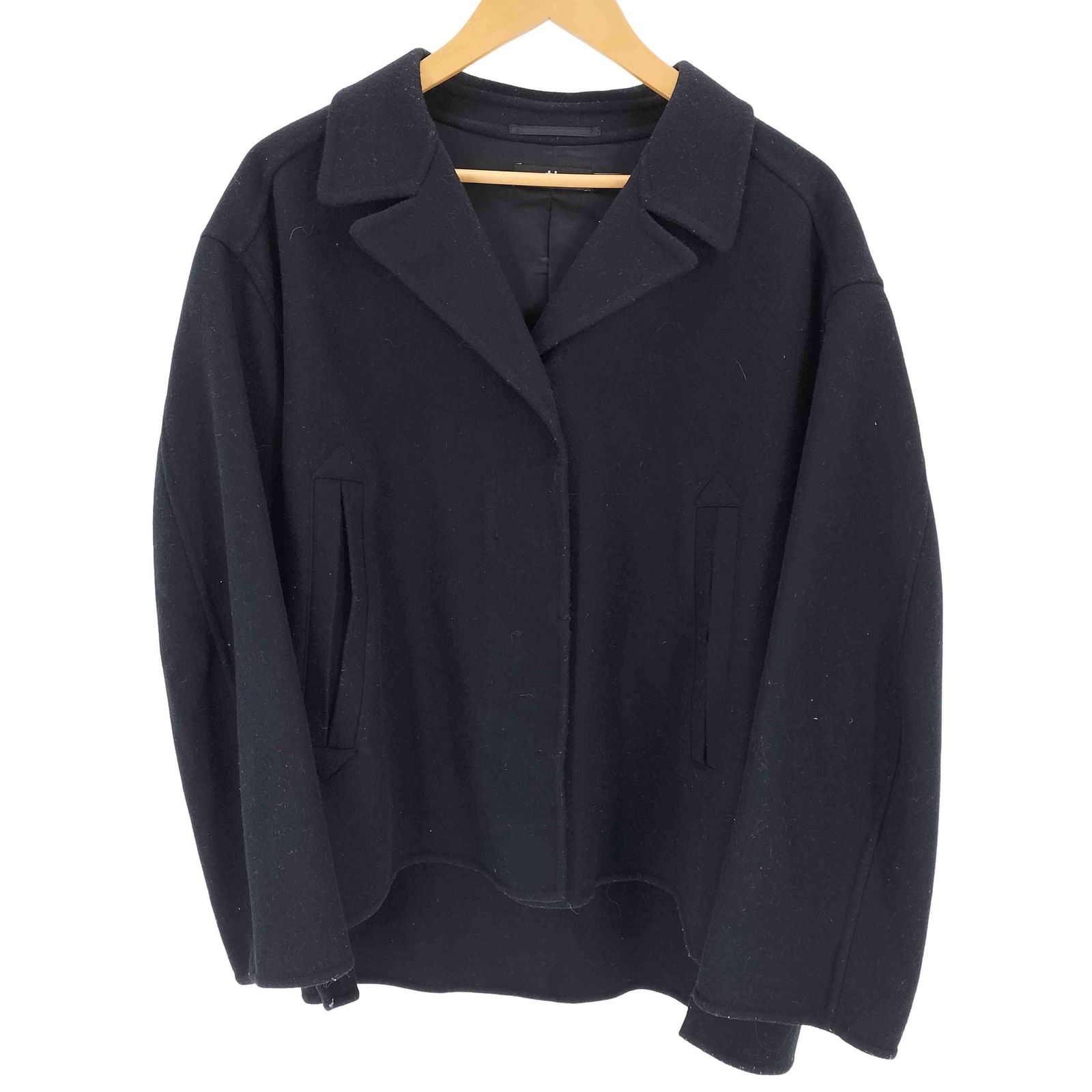 ユニクロプラスジェイ UNIQLO+J ショート丈 Pコート メンズ JPN：L 