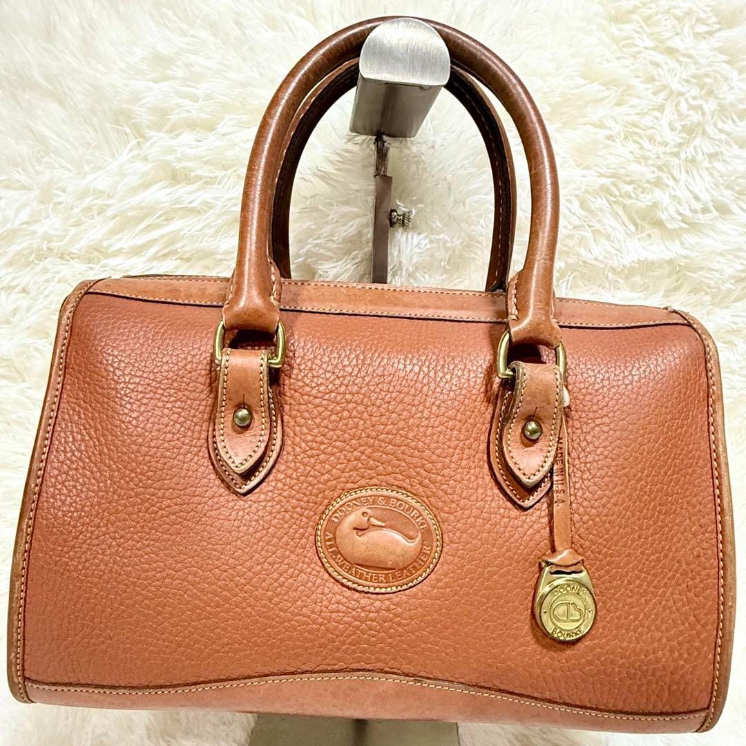 ドゥーニーアンドバーク DOONEY&BOURKE ハンドバッグ レザー レッド 