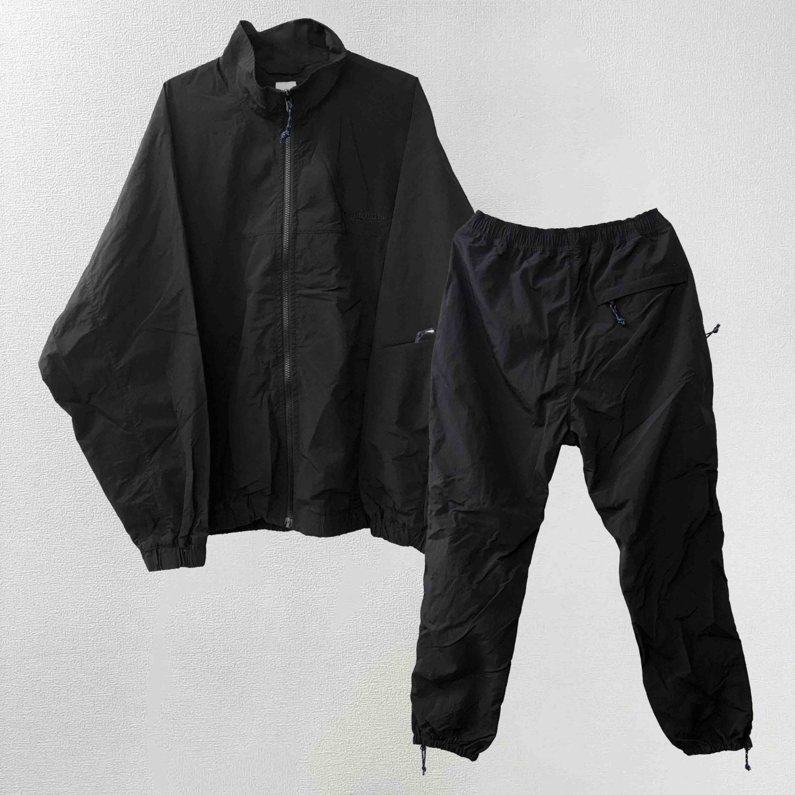 カリフォルニアジェネラルストア リサイクルナイロンセットアップ ネイビー　S California General Store（カリフォルニア ジェネラル ストア