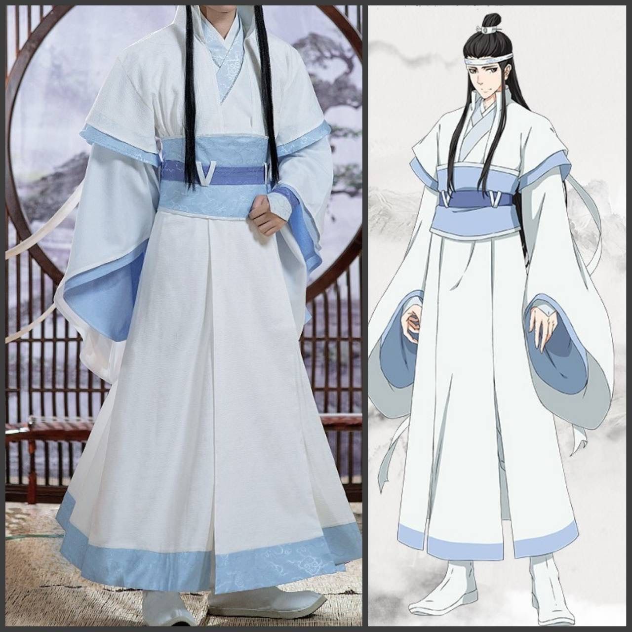 公式 魔道祖師 藍曦臣 ラン シーチェン 少年 コスプレ 武器 剣