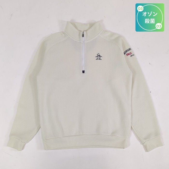 吸湿発熱ハーフジップカットソー MG4FSW80M