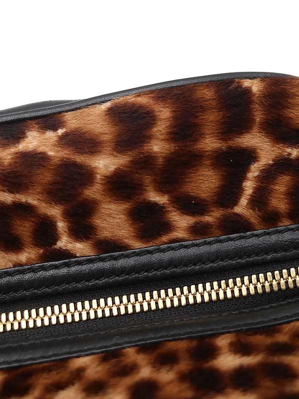 J&M DAVIDSON ジェイアンドエムデヴィッドソン VIVI レオパードハラコ  